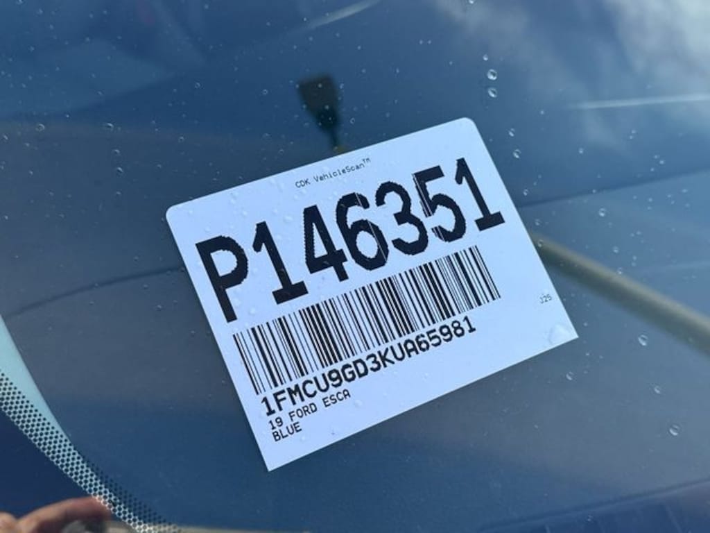 Certified 2019 Ford Escape SE SUV
