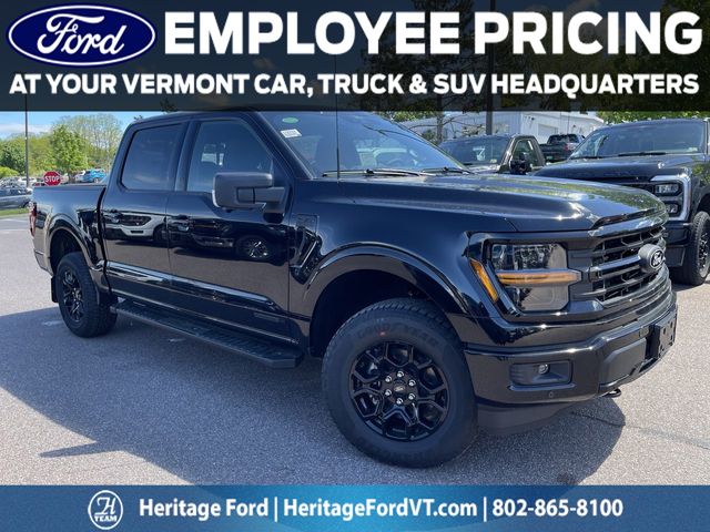 Agate Black Metallic 2026 Ford F-150 Pickup Truck Four-Wheel Drive Automatic