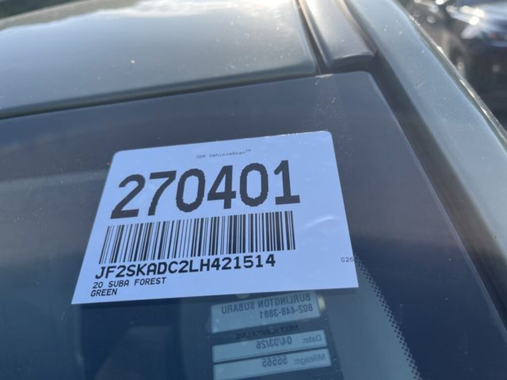 Used 2020 Subaru Forester Base SUV
