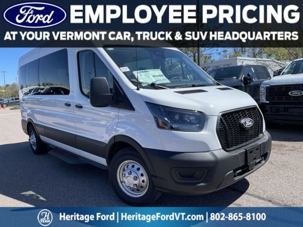 New 2026 Ford Transit Commercial Passenger Van XL Wagon