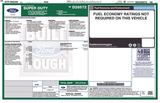 2025 Ford F-550 Super Duty Chassis Cab XL - Photo 10