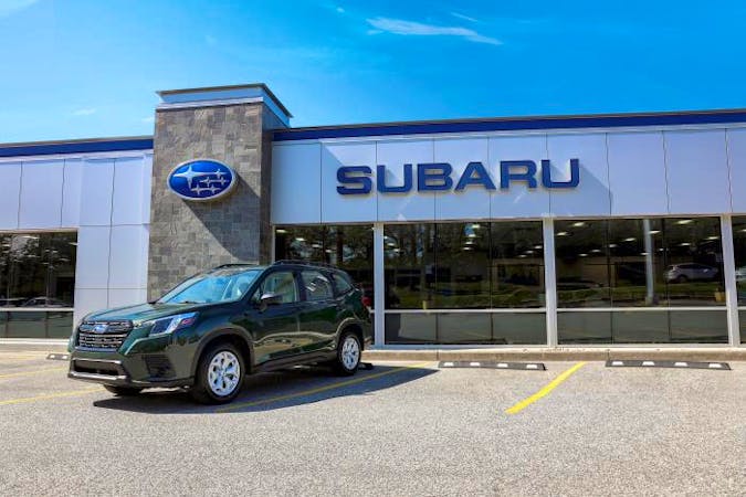 Front of Heritage Subaru Owings Mills