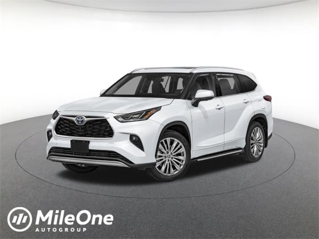 New 2026 Toyota Highlander Hybrid Platinum SUV