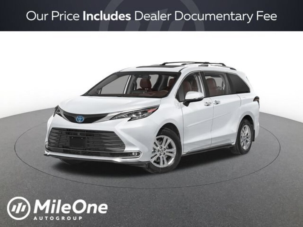 New 2026 Toyota Sienna Platinum Van Passenger Van