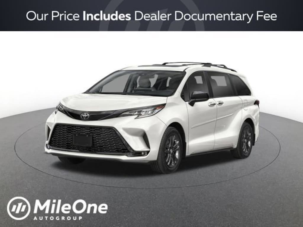 New 2026 Toyota Sienna XSE Van Passenger Van