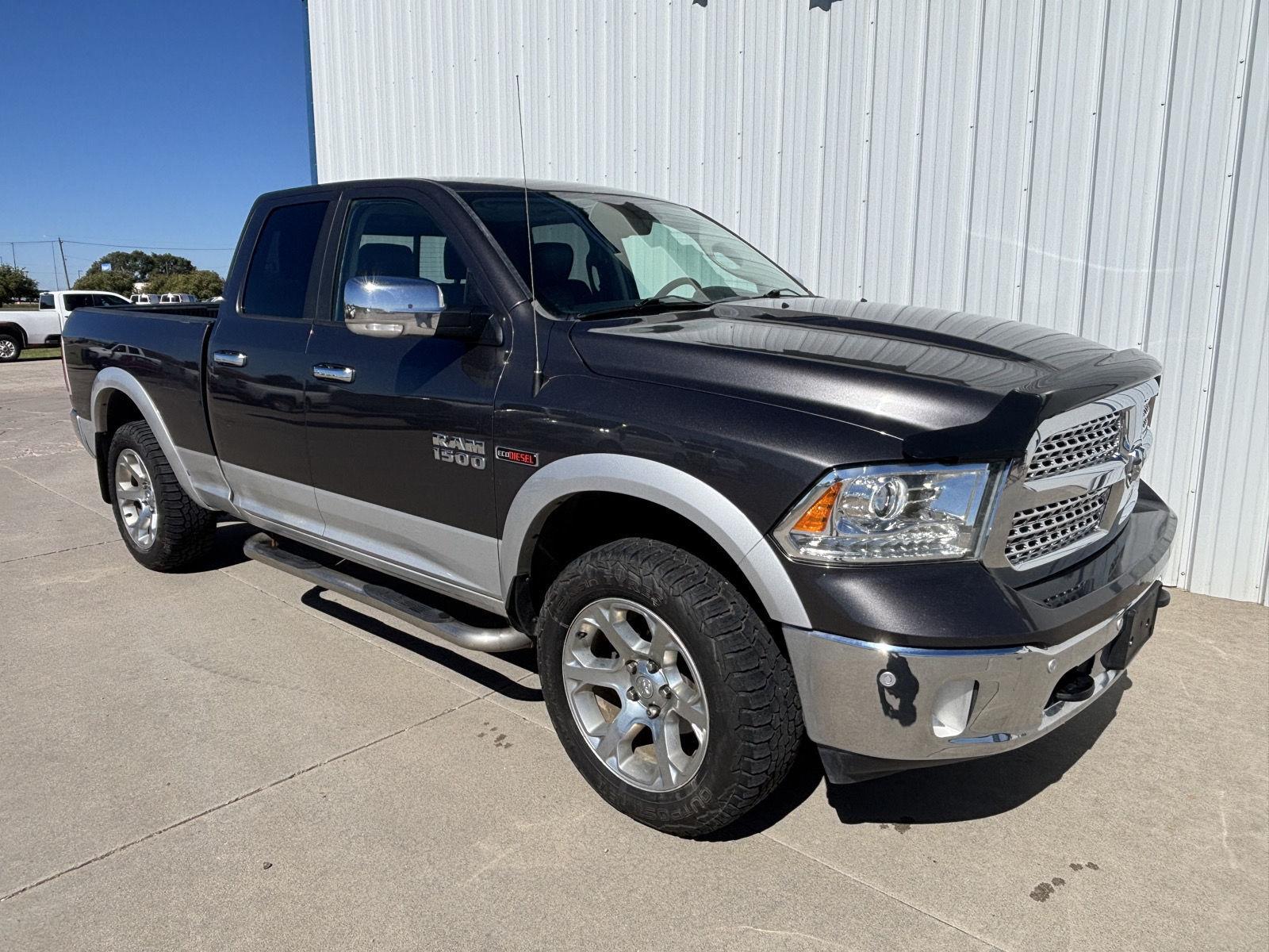 Used 2016 RAM Ram 1500 Pickup Laramie with VIN 1C6RR7JM6GS401002 for sale in Goodland, KS