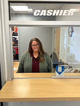 Staff member Kristi Sims from ID_e93d07