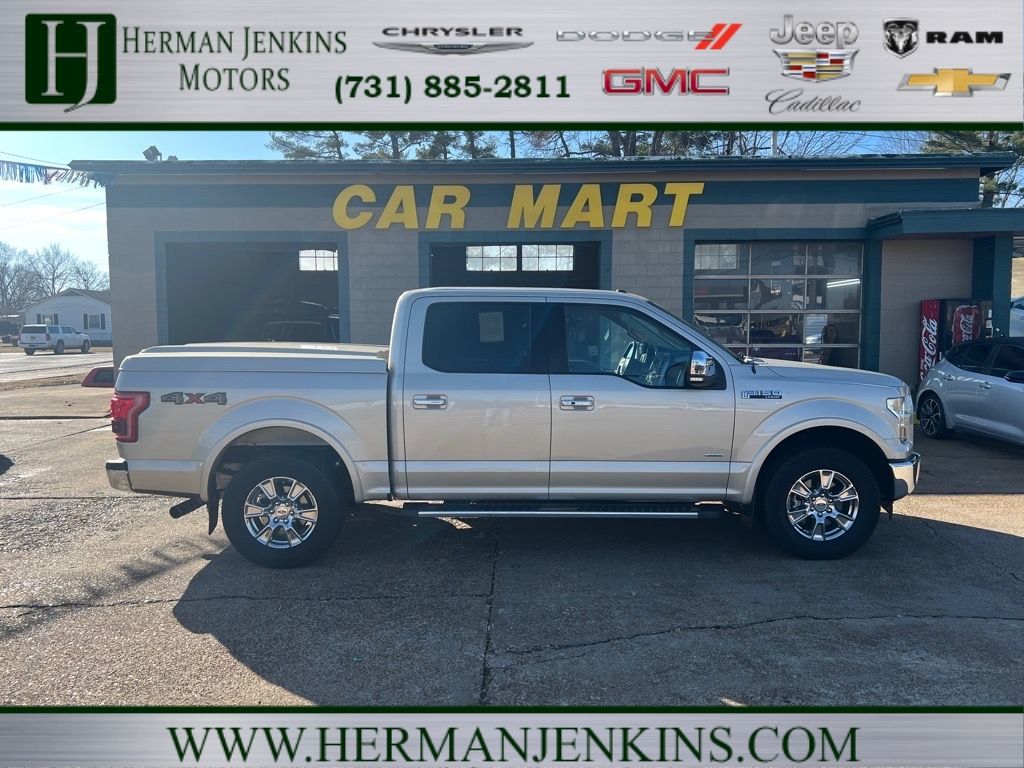 Used 2017 Ford F-150 Lariat with VIN 1FTEW1EP6HFA12811 for sale in Union City, TN