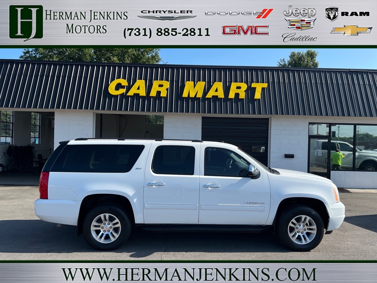 Used 2010 GMC Yukon XL SLT1 with VIN 1GKUKKE3XAR196752 for sale in Union City, TN
