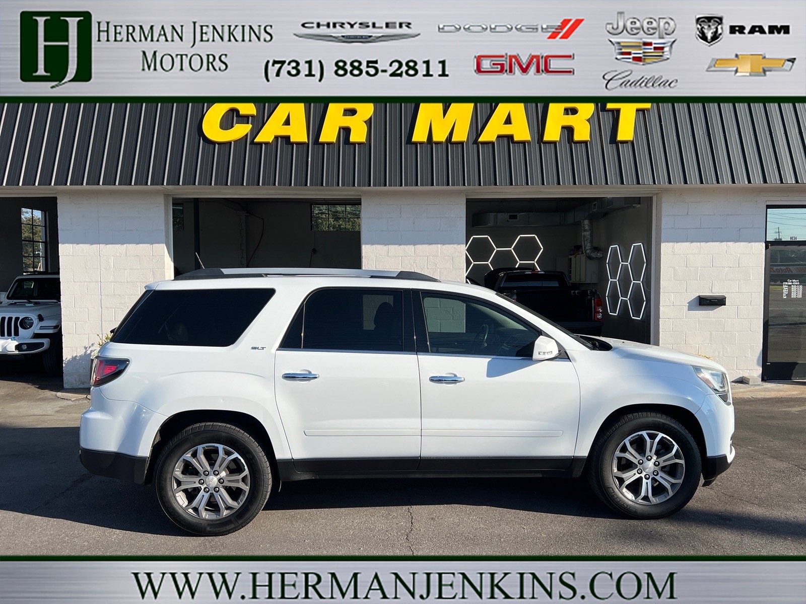 Used 2016 GMC Acadia SLT-1 with VIN 1GKKRRKD8GJ140339 for sale in Union City, TN