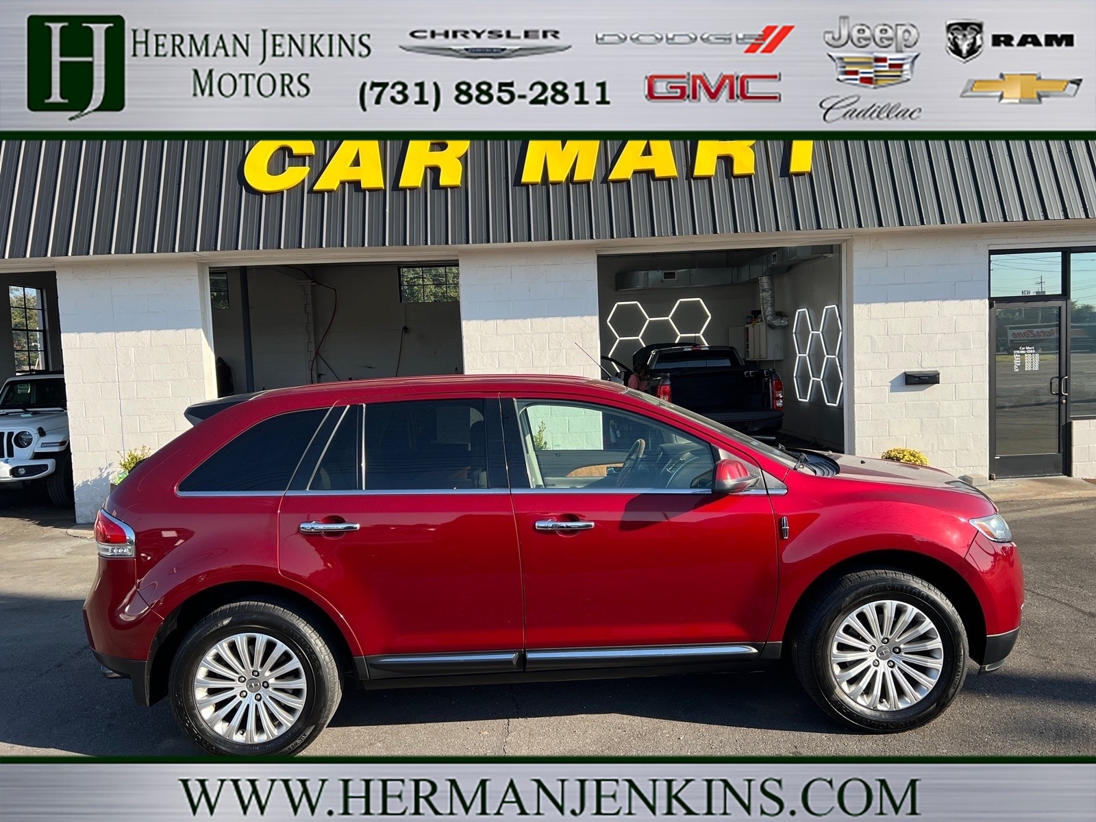 Used 2014 Lincoln MKX Base with VIN 2LMDJ8JK3EBL19413 for sale in Union City, TN