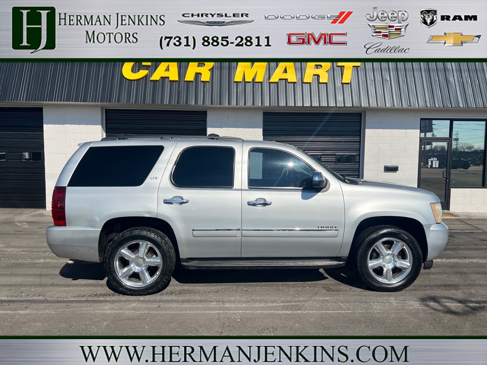 Used 2010 Chevrolet Tahoe LTZ with VIN 1GNUKCE01AR125633 for sale in Union City, TN