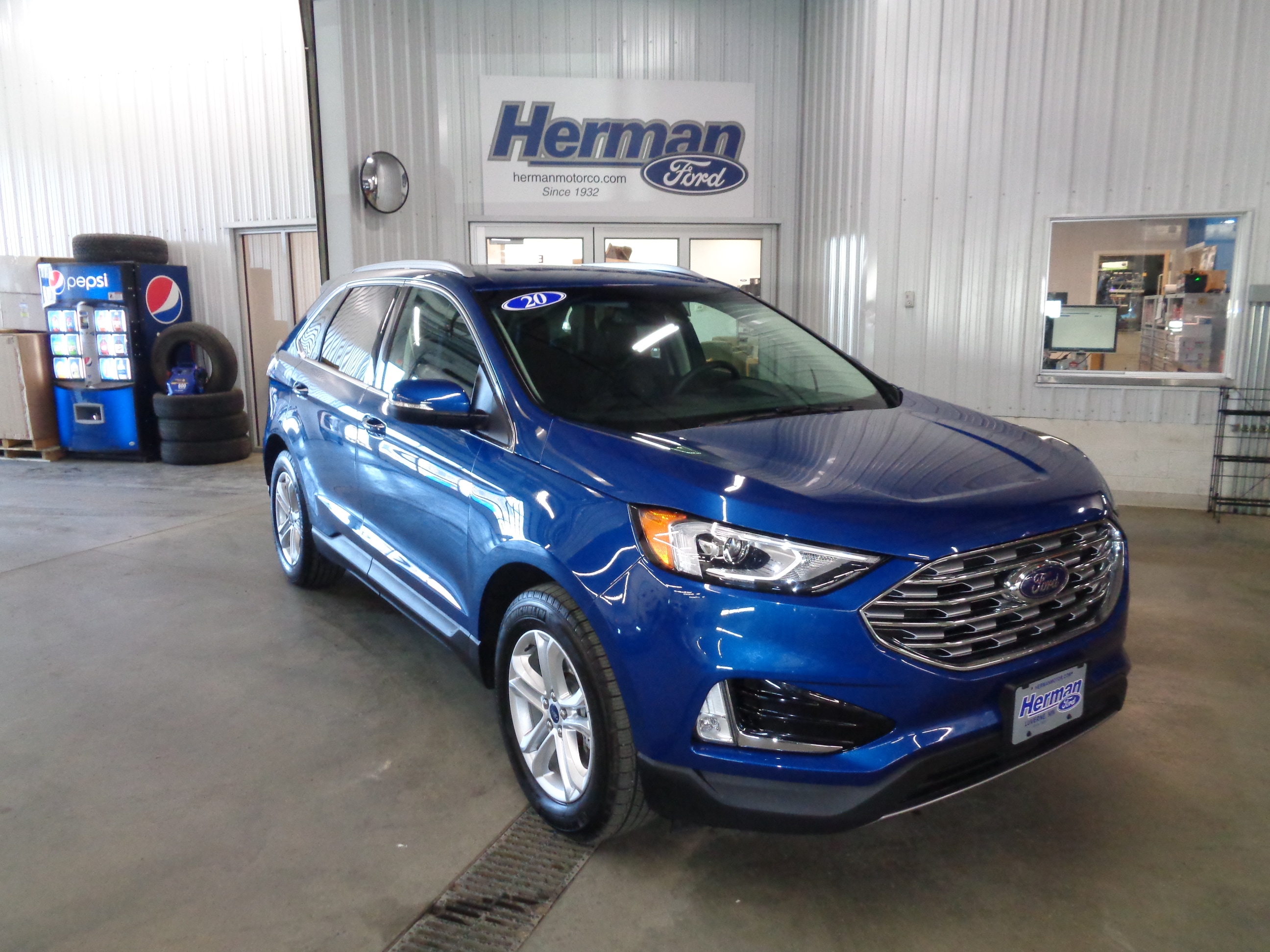 Certified 2020 Ford Edge SEL with VIN 2FMPK4J99LBA43456 for sale in Luverne, Minnesota