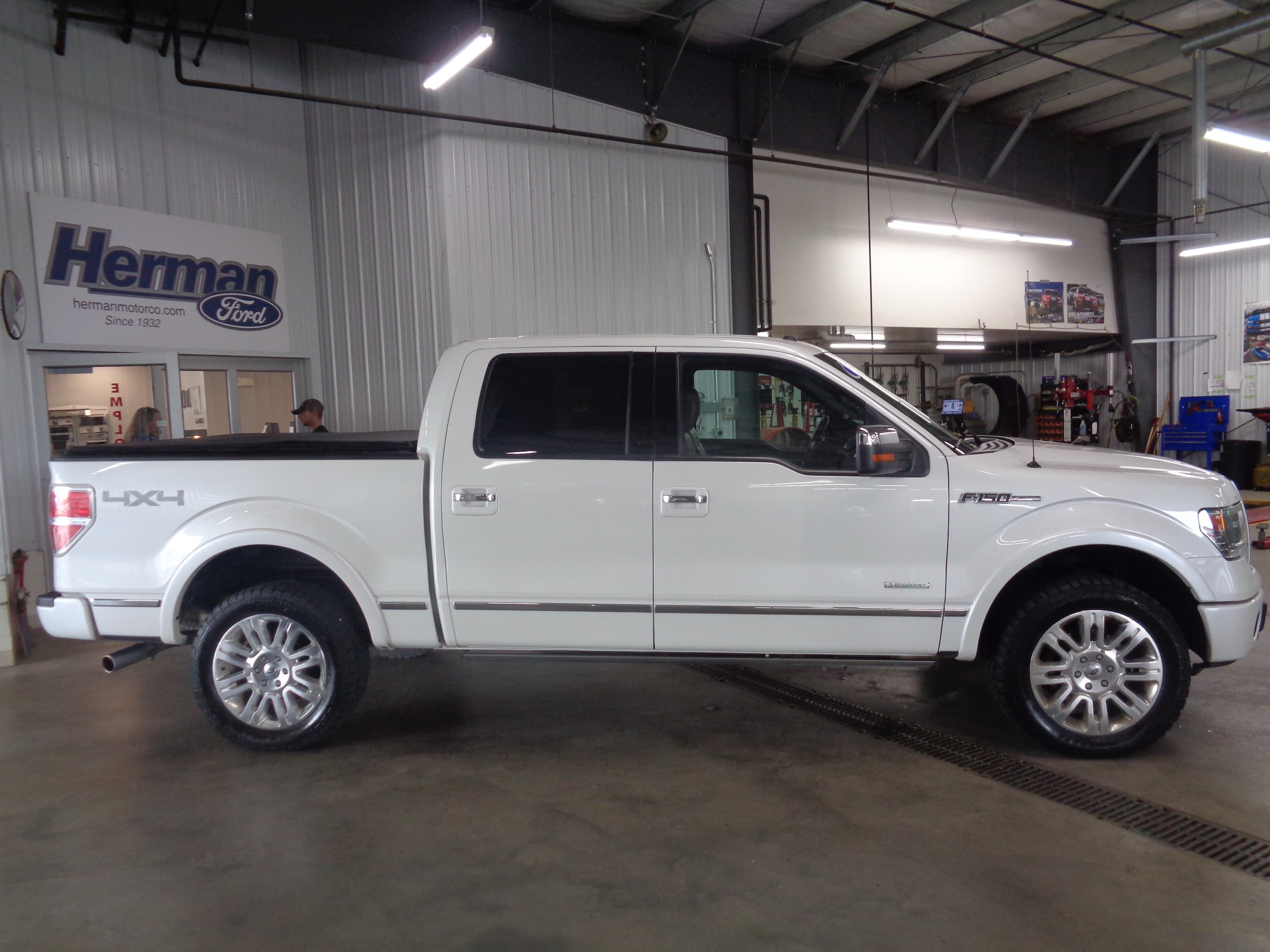 Used 2014 Ford F-150 Platinum with VIN 1FTFW1ET6EFC72297 for sale in Luverne, Minnesota