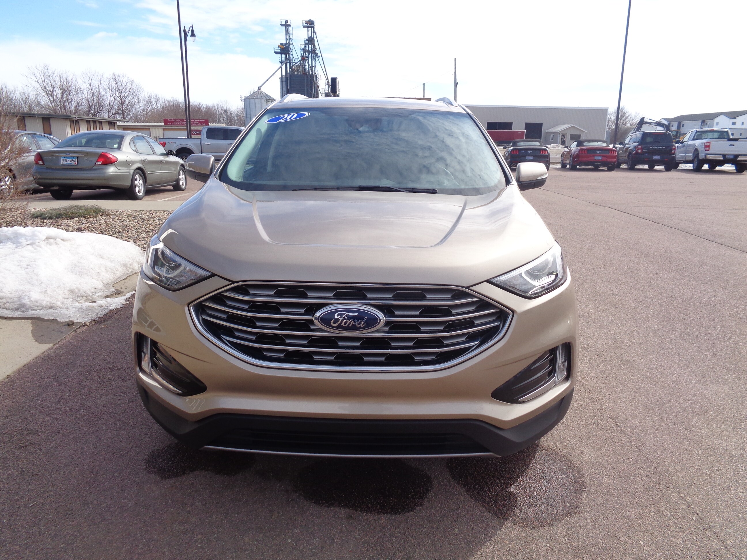 Used 2020 Ford Edge SEL with VIN 2FMPK4J97LBB39618 for sale in Luverne, Minnesota