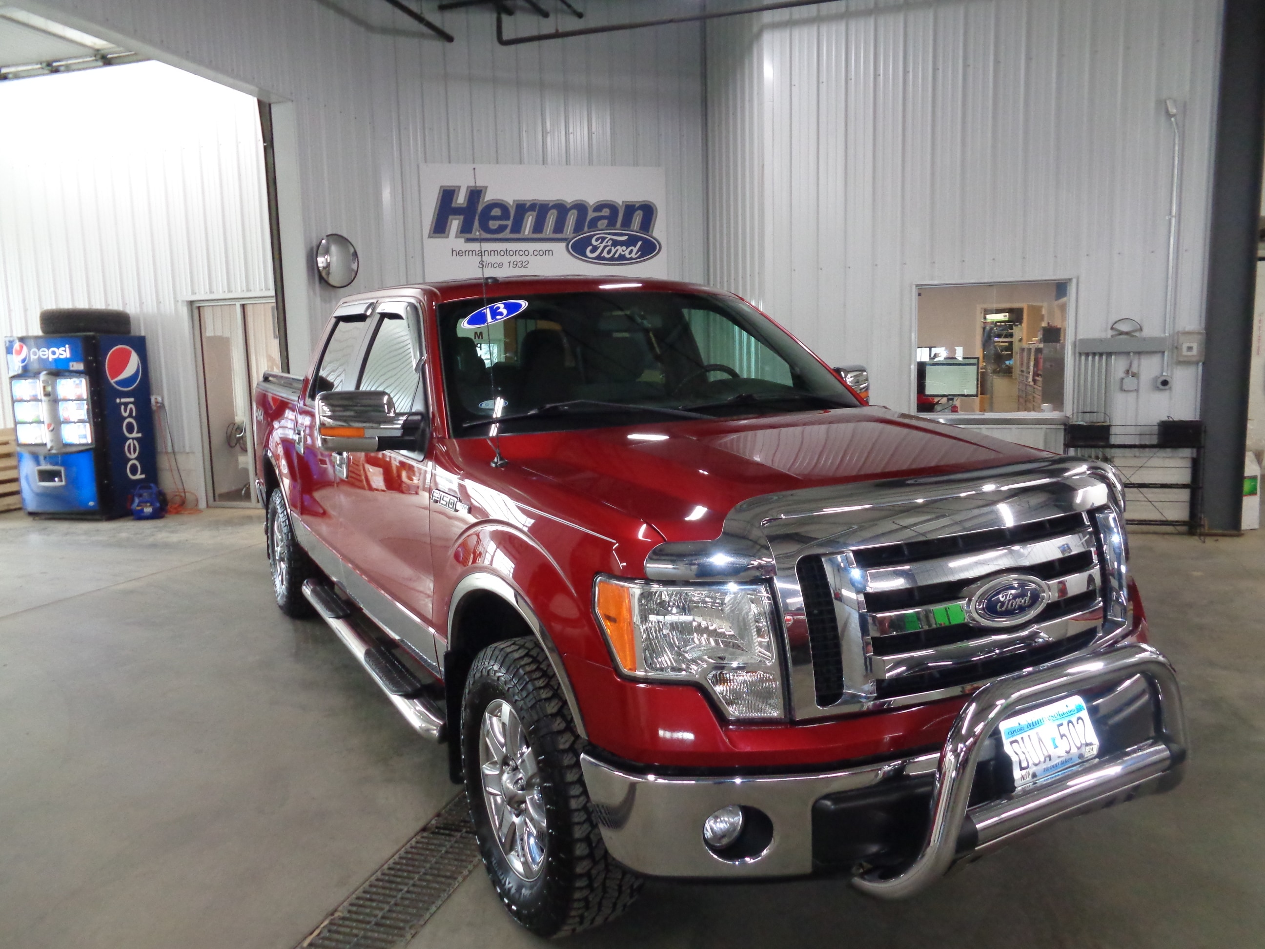Used 2013 Ford F-150 XLT with VIN 1FTFW1EF6DKE34378 for sale in Luverne, Minnesota