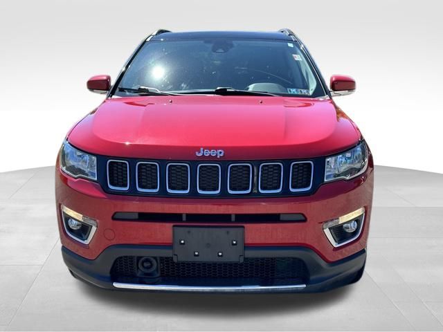 Used 2021 Jeep Compass Limited with VIN 3C4NJDCB1MT554955 for sale in Hermitage, PA