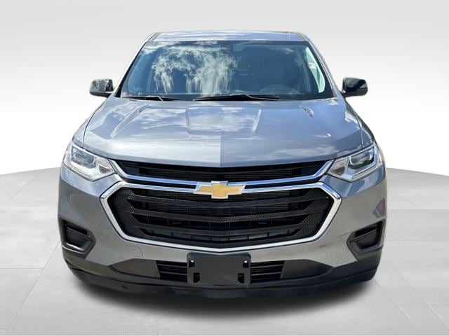 Used 2021 Chevrolet Traverse LS with VIN 1GNERFKW5MJ158521 for sale in Hermitage, PA