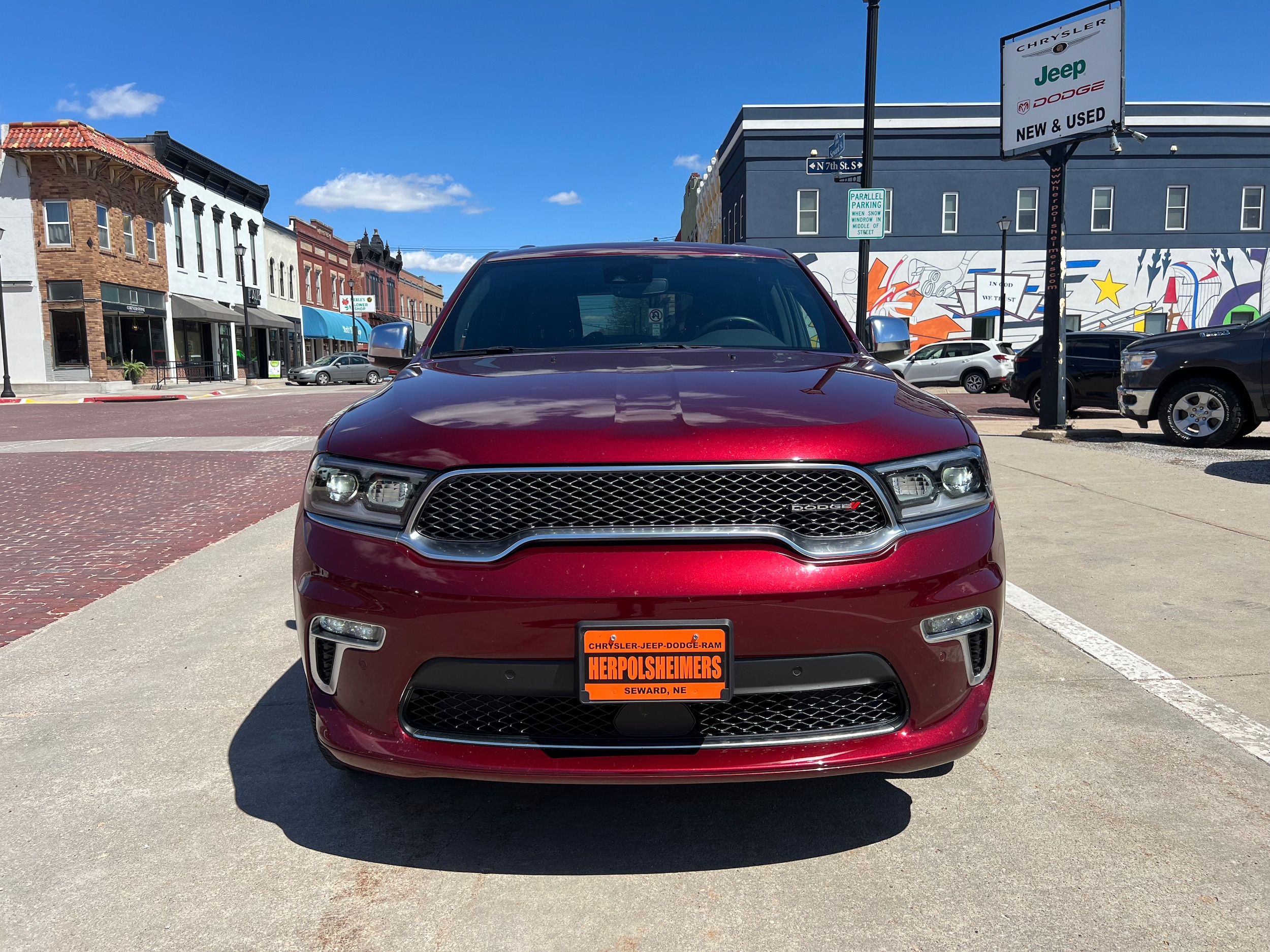 Used 2022 Dodge Durango Citadel with VIN 1C4RDJEGXNC187602 for sale in Seward, NE