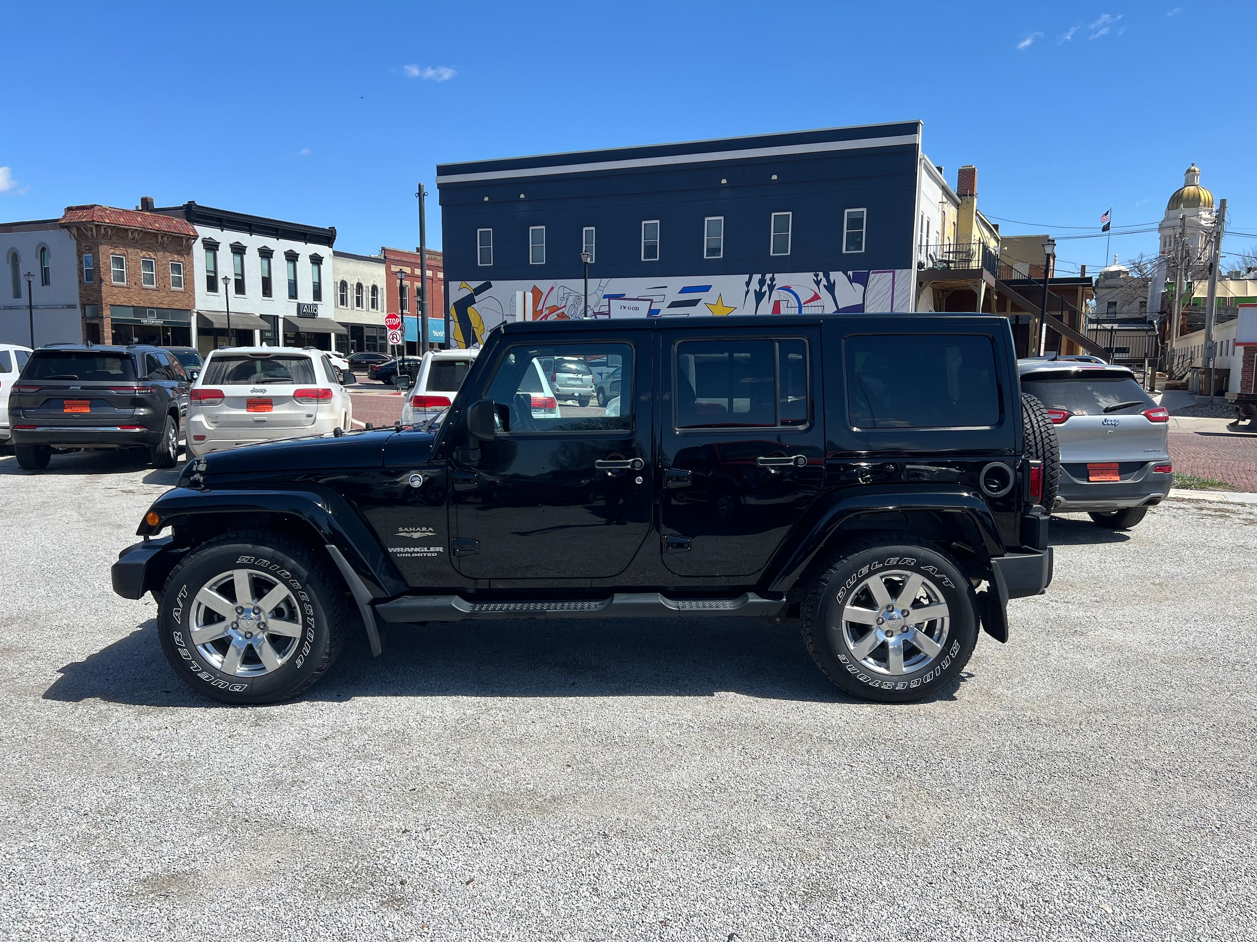 Used 2015 Jeep Wrangler Unlimited Sahara with VIN 1C4BJWEG2FL545316 for sale in Seward, NE