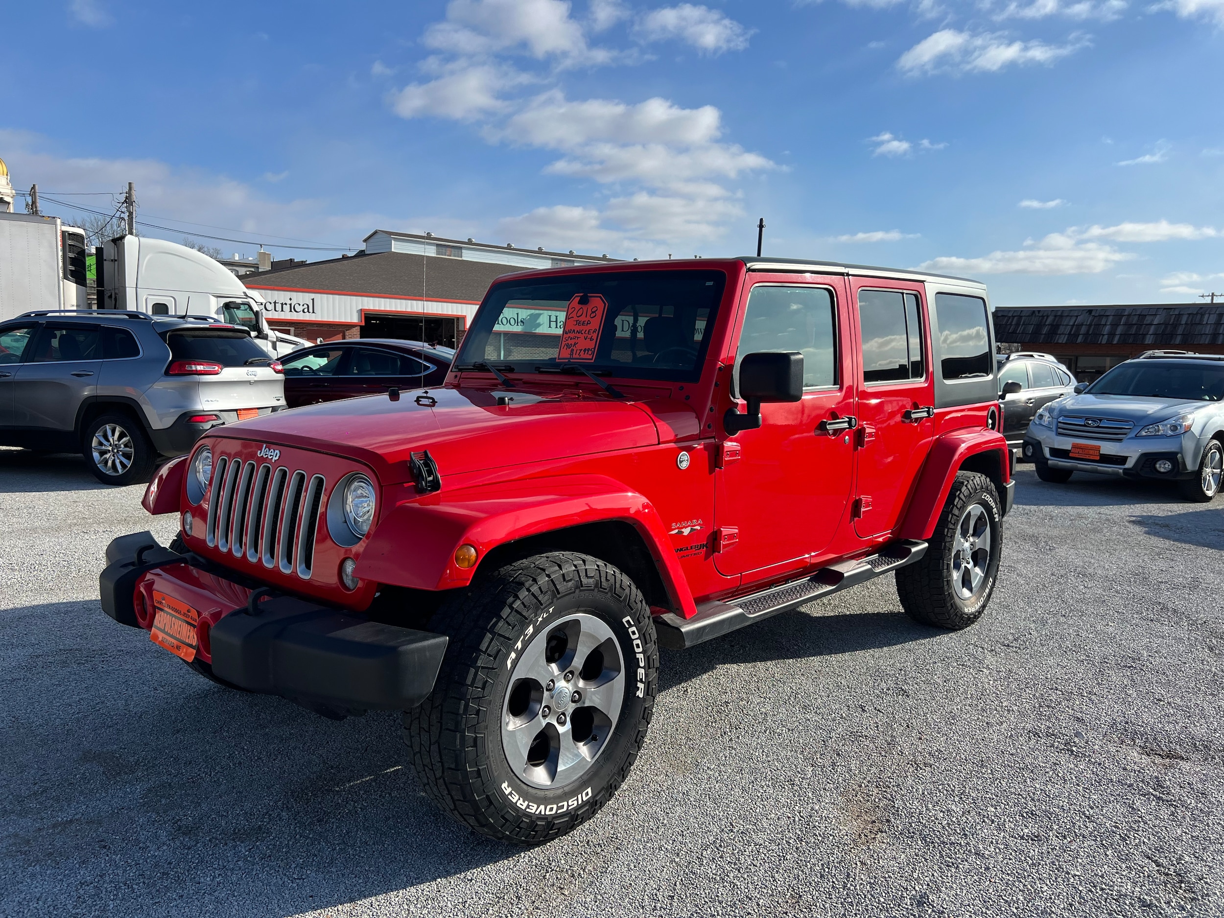 2018 Jeep Wrangler Sahara's photo
