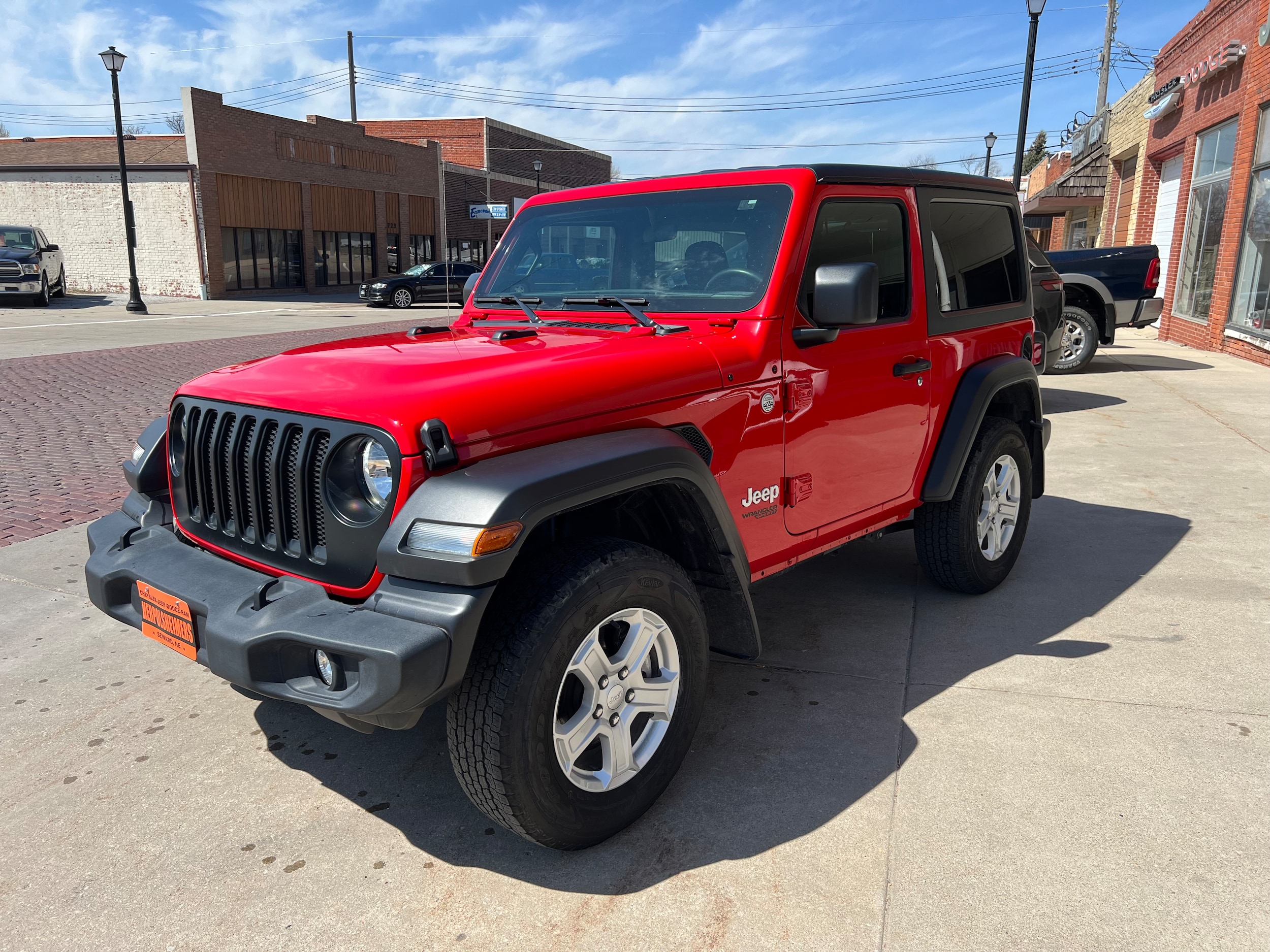 Used 2021 Jeep Wrangler Sport S with VIN 1C4GJXAN1MW659397 for sale in Seward, NE