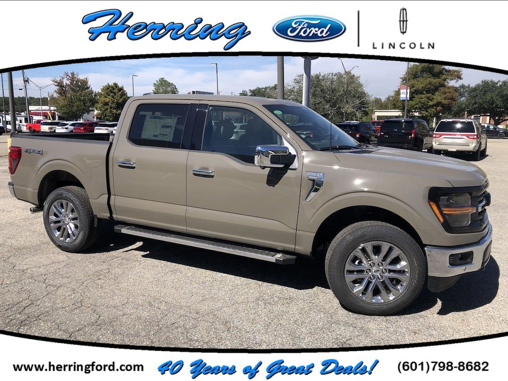 New 2025 Ford F-150 XLT Truck SuperCrew Cab