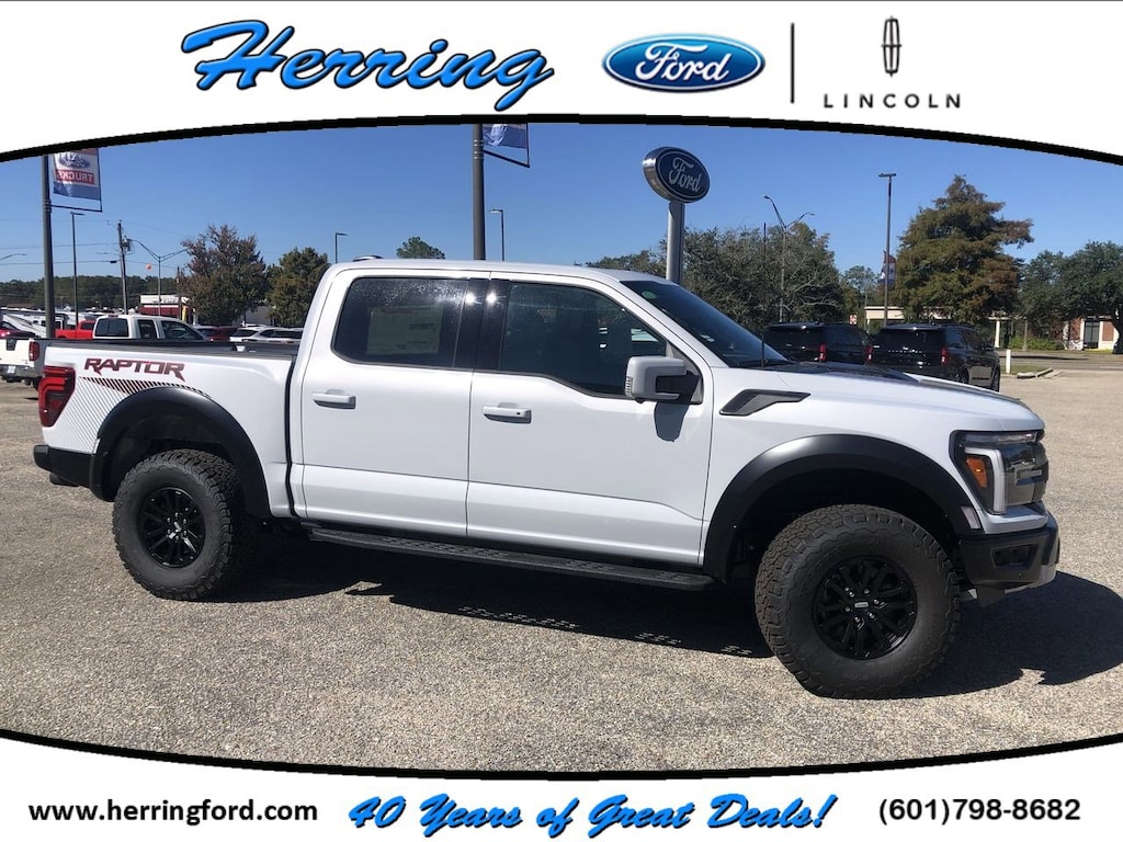 New 2025 Ford F-150 Raptor Truck SuperCrew Cab