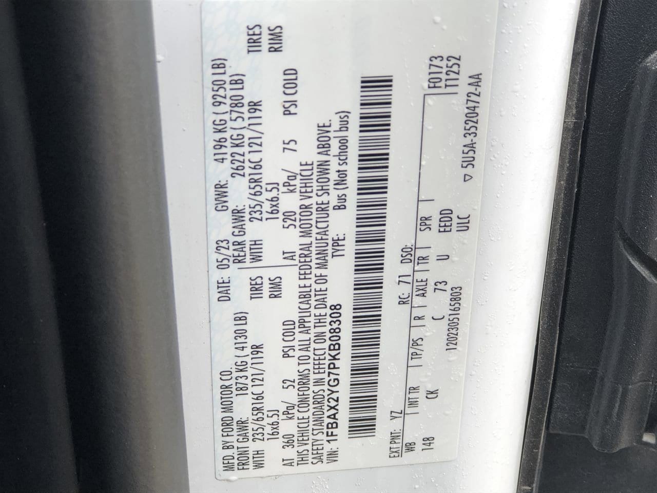 2023 Ford Transit Passenger Van XLT | CarEdge | CarEdge