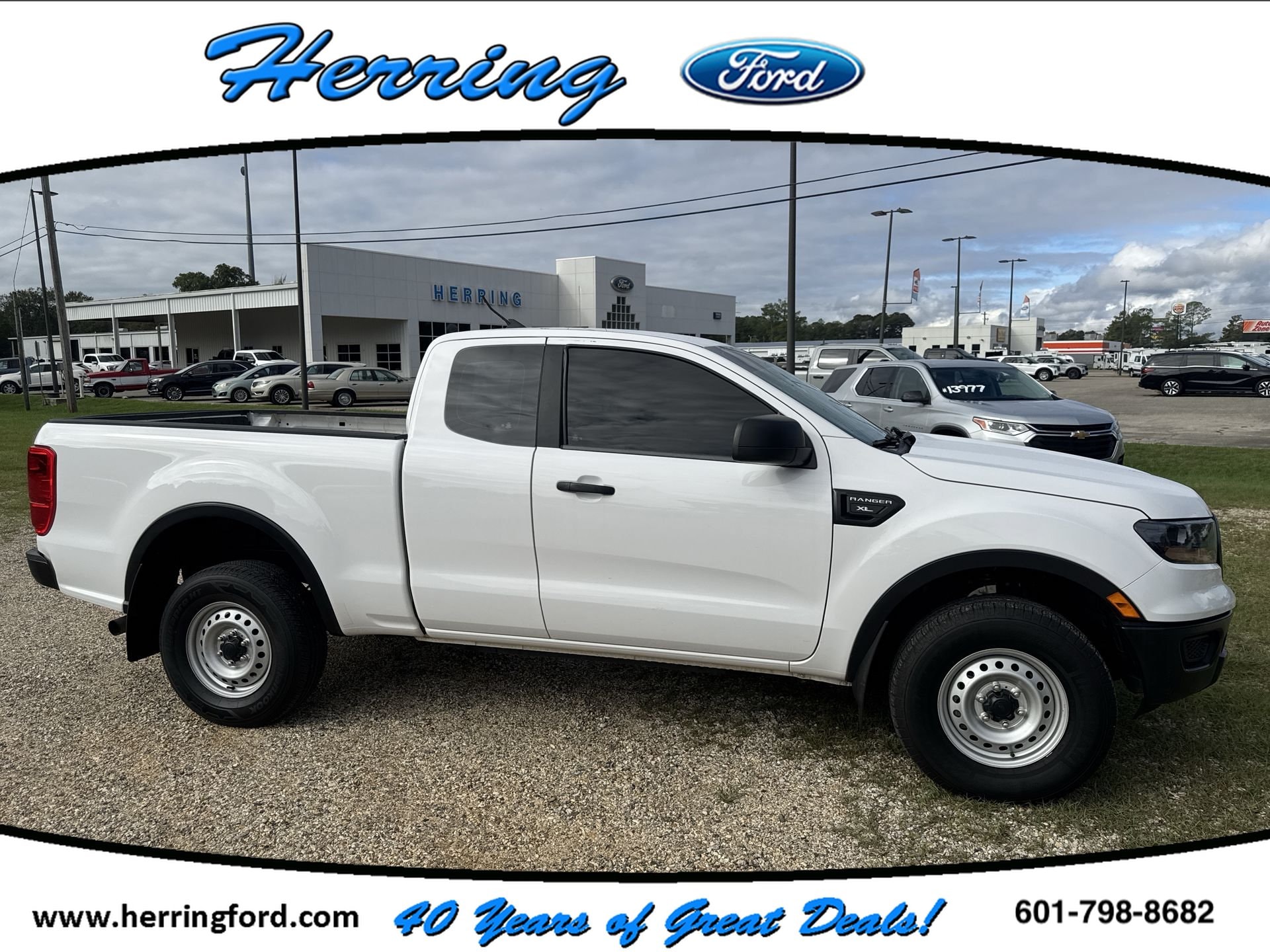 Used 2019 Ford Ranger XL with VIN 1FTER1EH4KLA84860 for sale in Picayune, MS