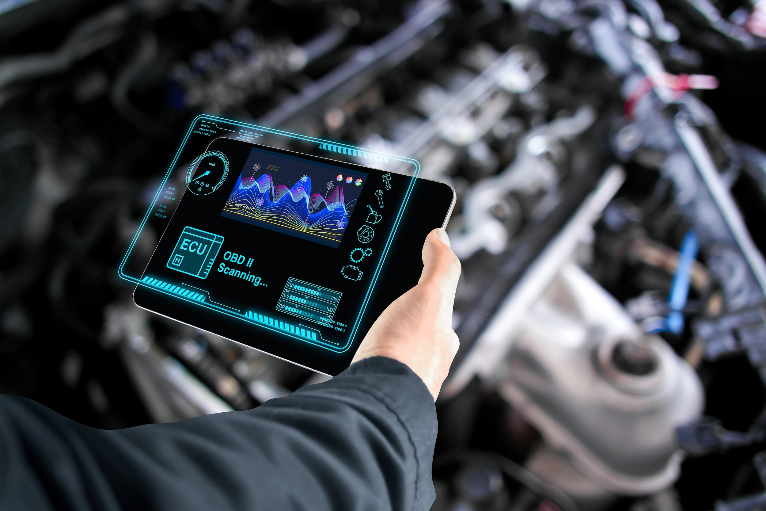 Tablet Information In Engine Inspection
