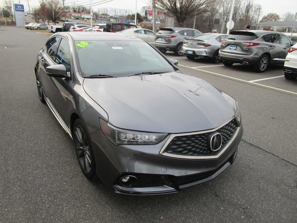 Used 2018 Acura TLX 3.5L Tech & A-Spec Pkgs Sedan
