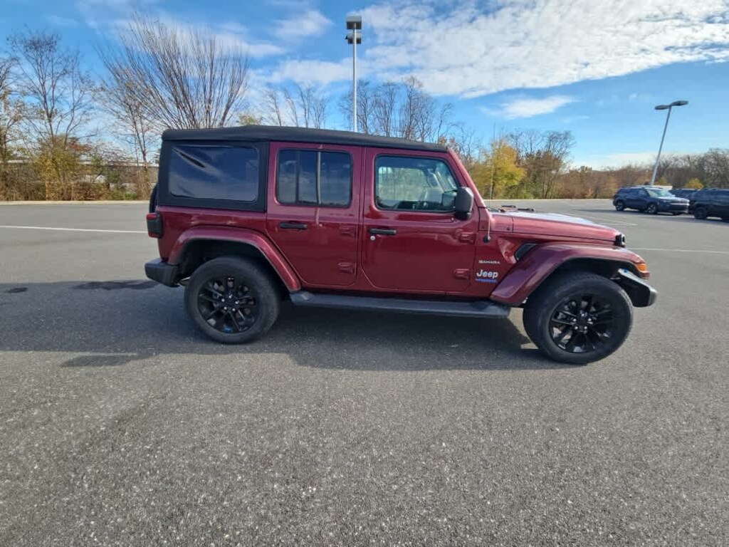 Used 2022 Jeep Wrangler Unlimited 4xe Sahara SUV