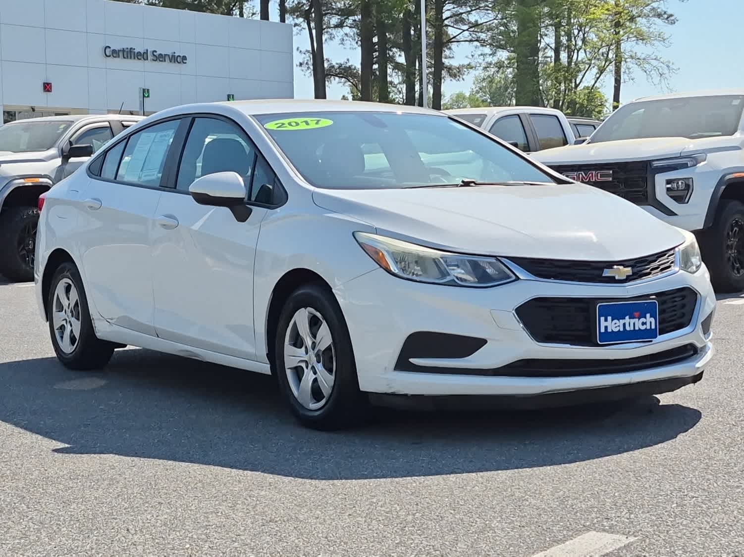 Used 2017 Chevrolet Cruze LS with VIN 1G1BC5SMXH7110613 for sale in Salisbury, MD
