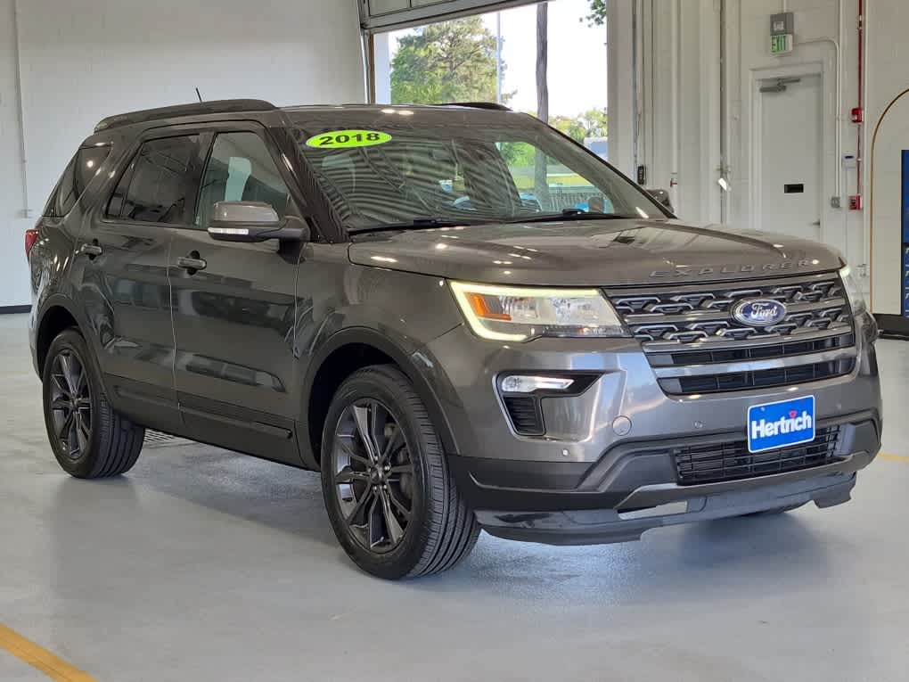 Used 2018 Ford Explorer XLT with VIN 1FM5K8DH8JGA33718 for sale in Salisbury, MD