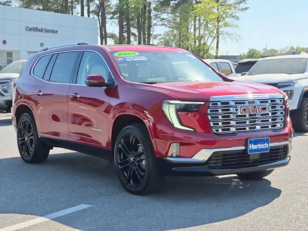 Certified 2026 GMC Acadia Denali SUV