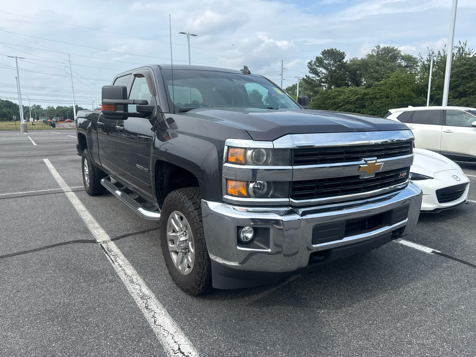 Tungsten 2016 Chevrolet Silverado 2500HD LT Crew Cab 4WD Pickup Truck Four-Wheel Drive Automatic