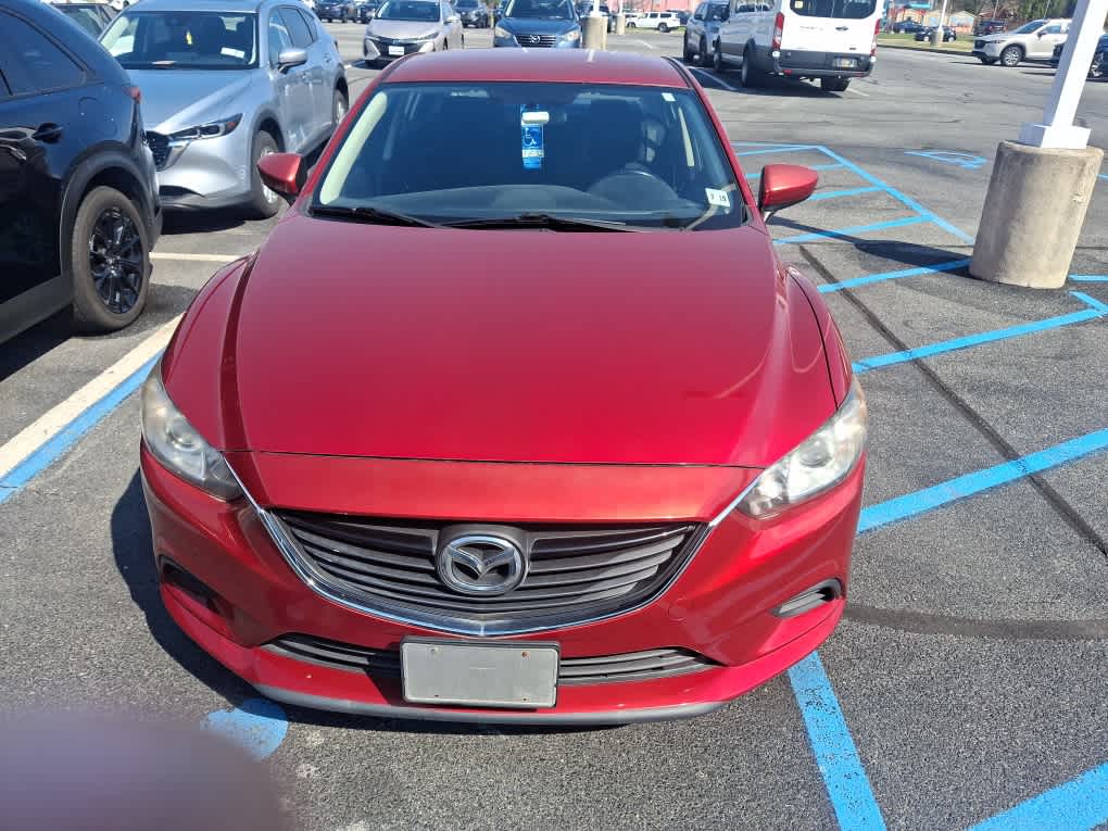 Soul Red 2015 Mazda MAZDA6 i Sport Sedan Front-Wheel Drive Manual