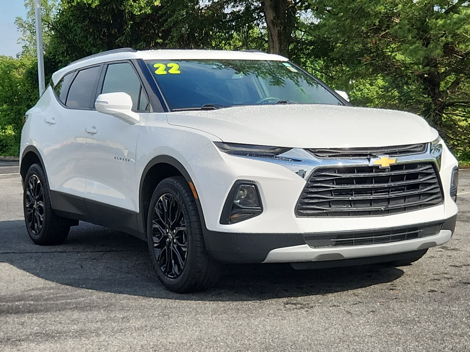 Certified 2022 Chevrolet Blazer 2LT with VIN 3GNKBHR40NS141228 for sale in Dover, DE