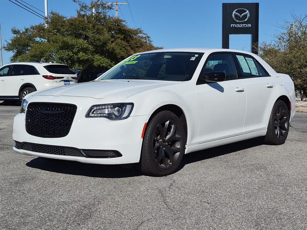 Bright White 2023 Chrysler 300 Sedan Rear-Wheel Drive Automatic