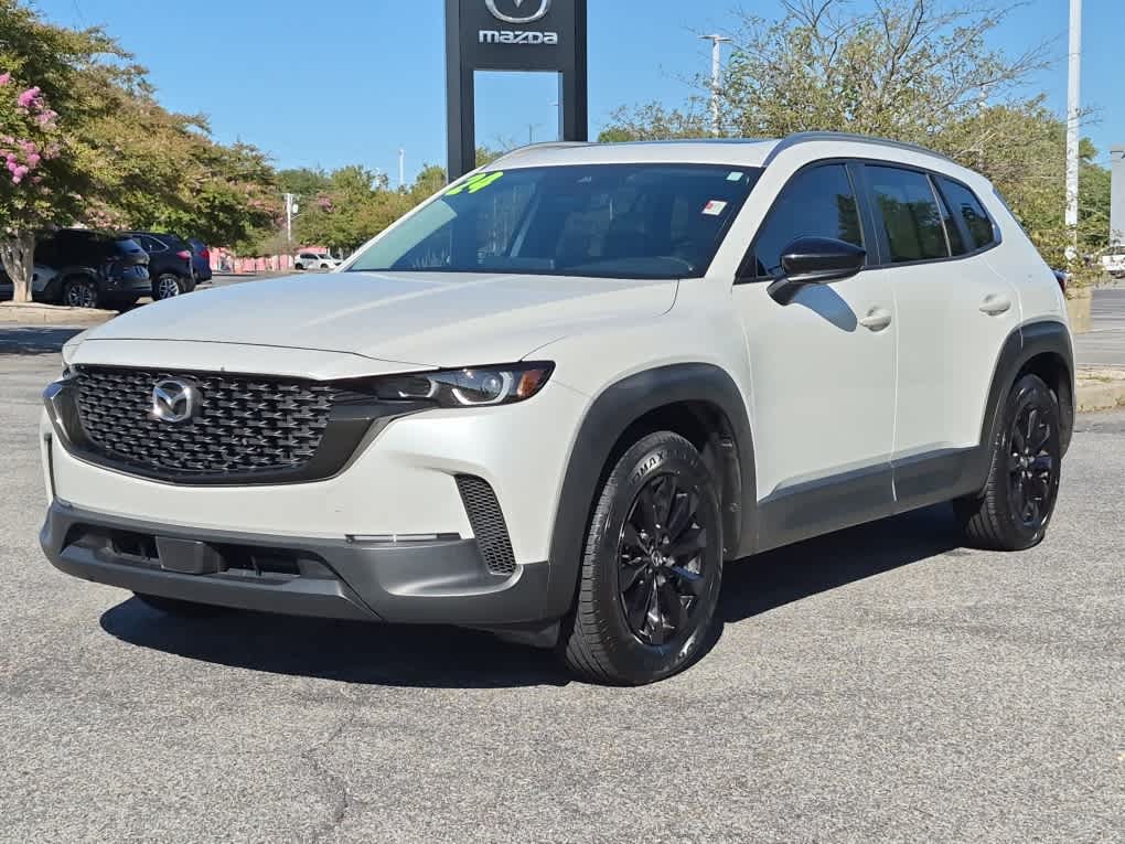 White (Wind Chill Pearl) 2024 Mazda CX-50 SUV / Crossover All-Wheel Drive Automatic