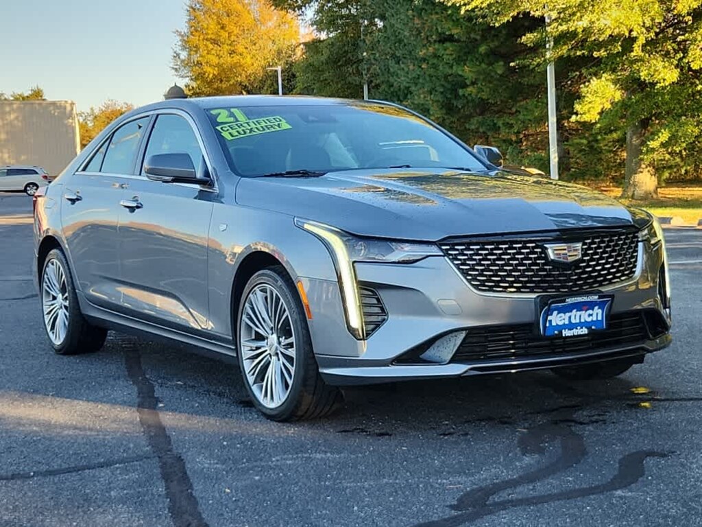Used 2021 CADILLAC CT4 Premium Luxury Sedan