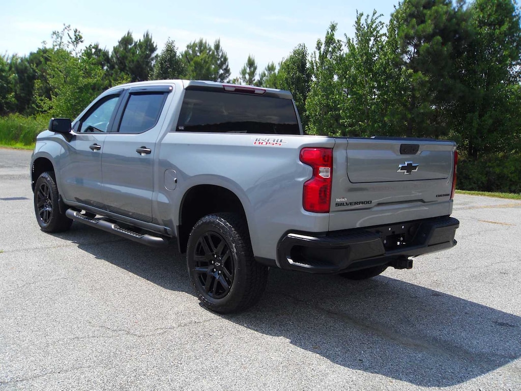 Certified 2024 Chevrolet Silverado 1500 Custom Trail Boss 4WD Crew Cab 147 Truck Crew Cab