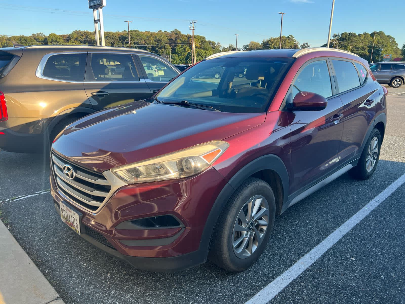 Used 2018 Hyundai Tucson SEL with VIN KM8J33A49JU641748 for sale in Pocomoke City, MD