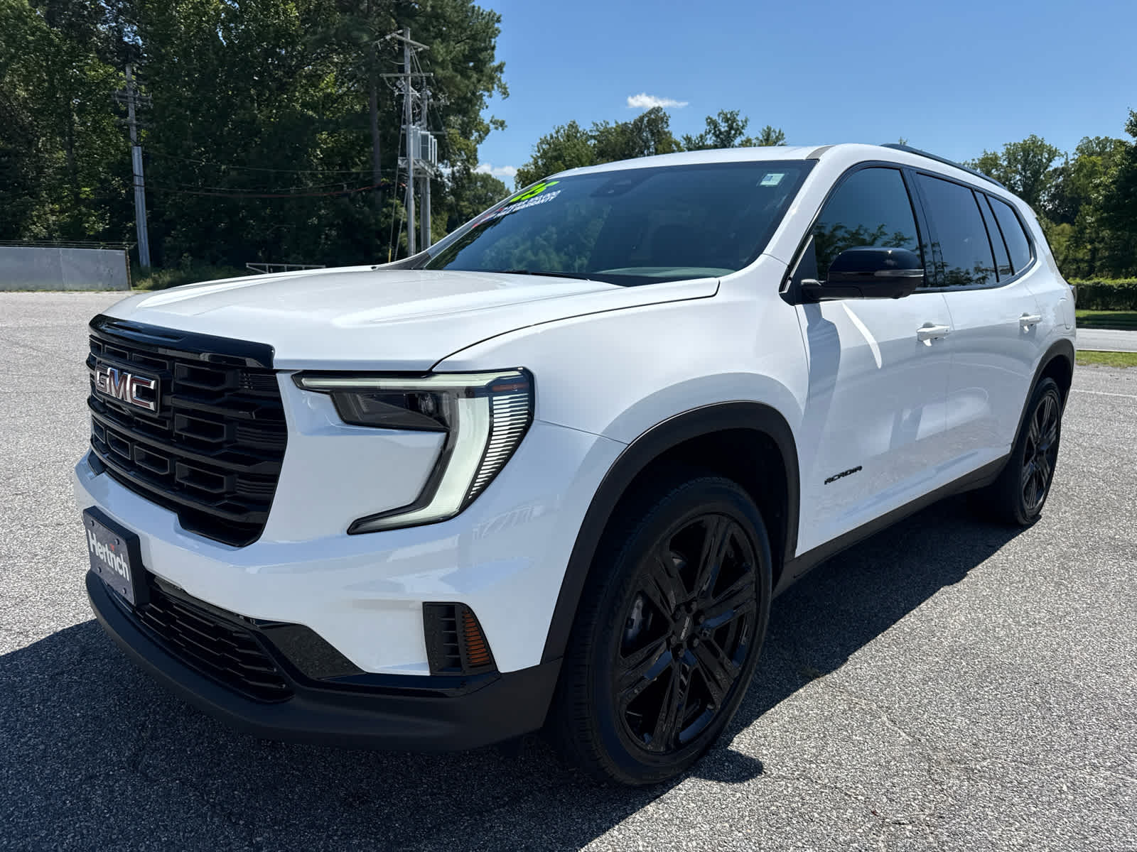 Summit White 2025 GMC Acadia SUV / Crossover Front-Wheel Drive Automatic