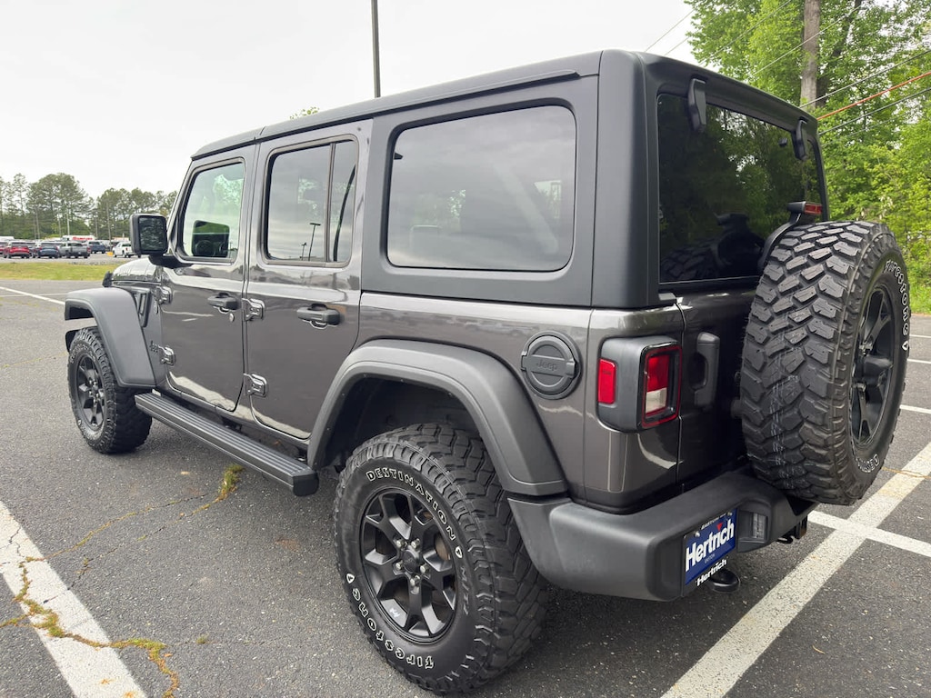 Used 2022 Jeep Wrangler Unlimited Willys