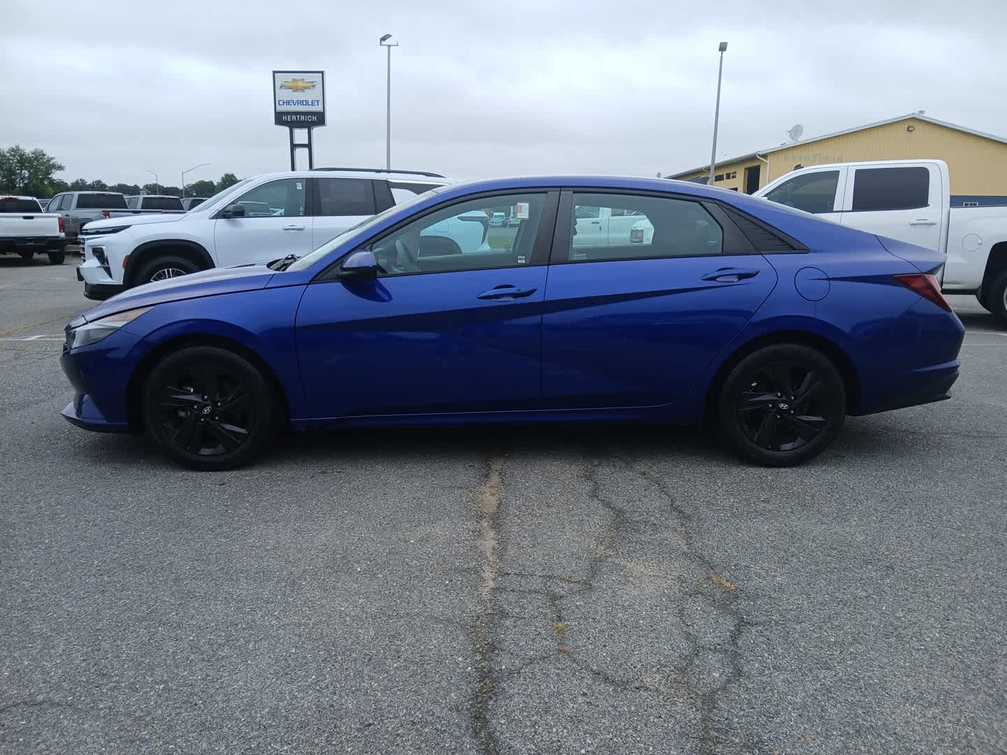 Used 2021 Hyundai Elantra SEL with VIN KMHLM4AG7MU114298 for sale in Denton, MD