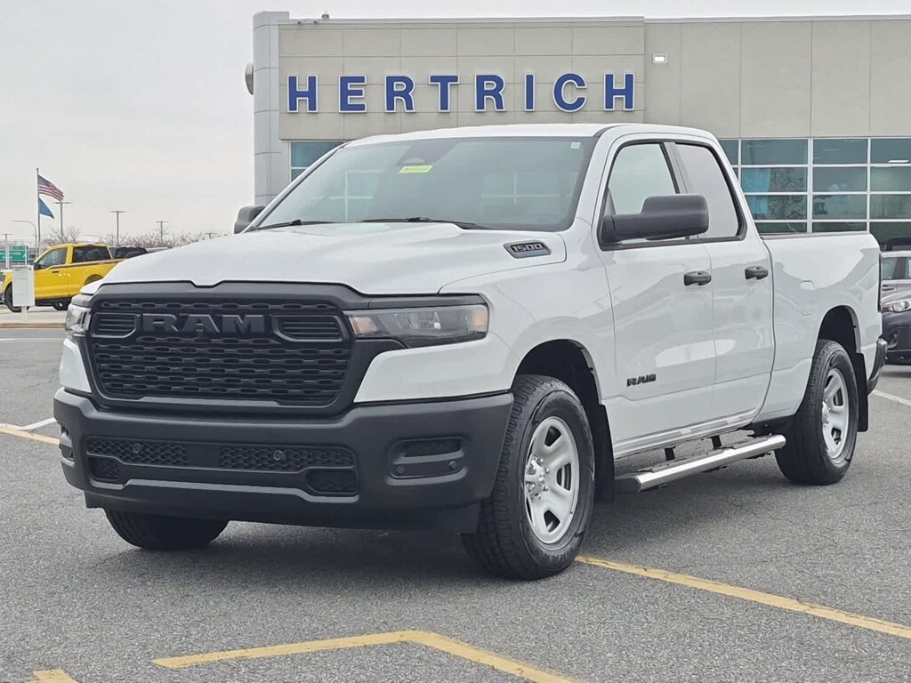 Certified 2025 Ram 1500 Tradesman 4x4 Quad Cab 64 Box Truck Quad Cab