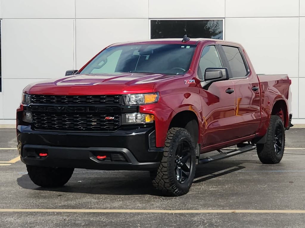 Certified 2021 Chevrolet Silverado 1500 Custom Trail Boss Truck