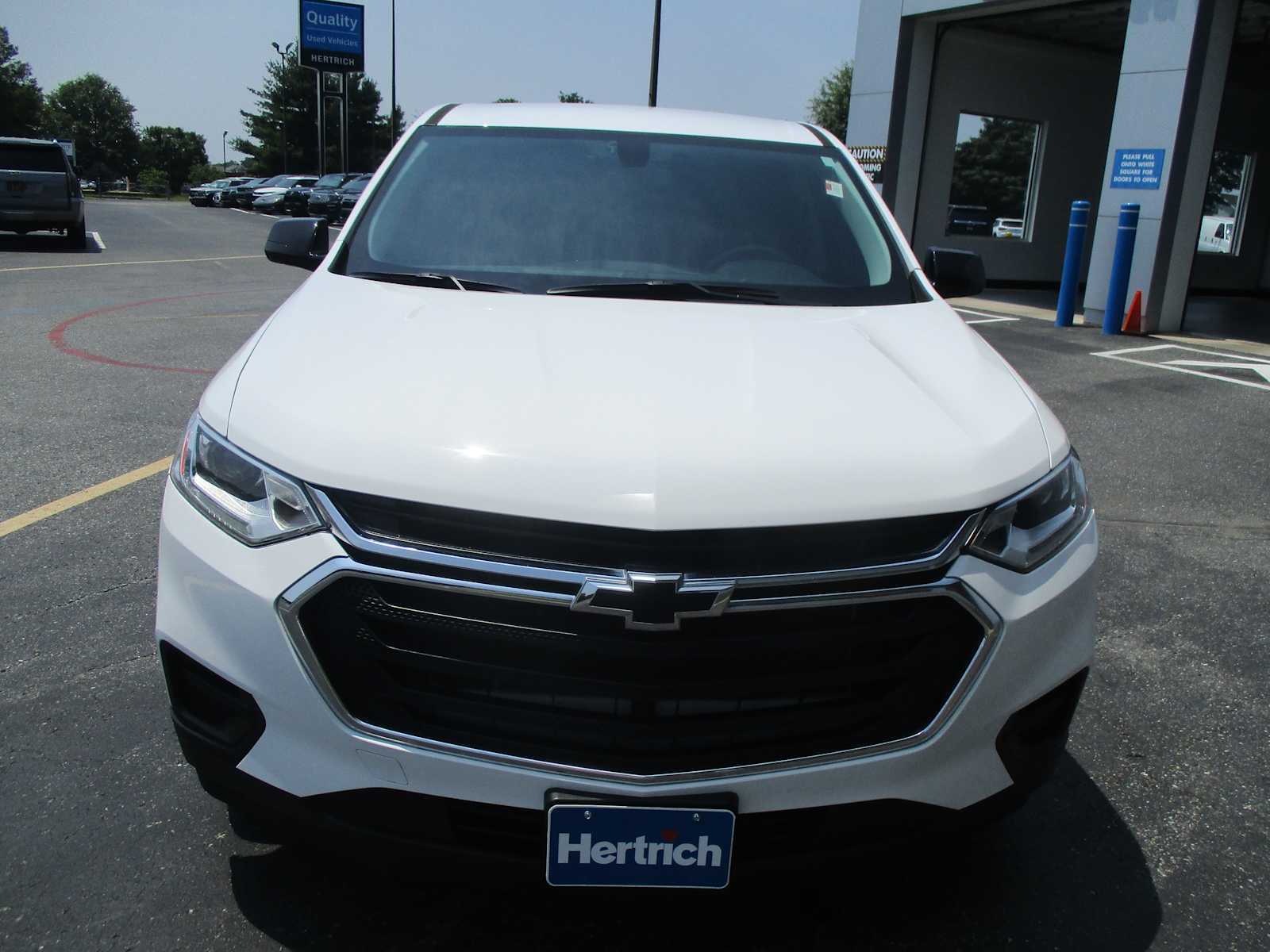 Used 2020 Chevrolet Traverse LS with VIN 1GNERFKWXLJ145861 for sale in Dover, DE